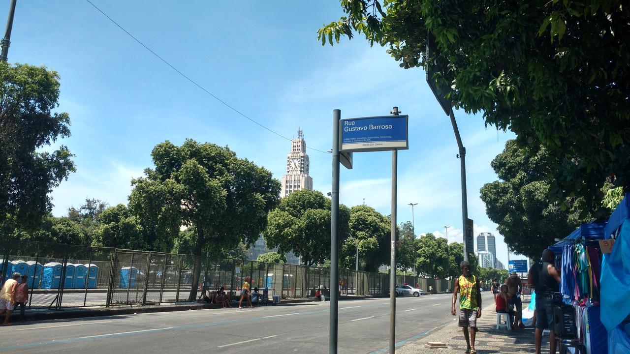 Апартаменты Centro Frente Para Sambodromo, Vista Linda, Metro, Rodoviaria Aeroporto Perto Рио-де-Жанейро Экстерьер фото